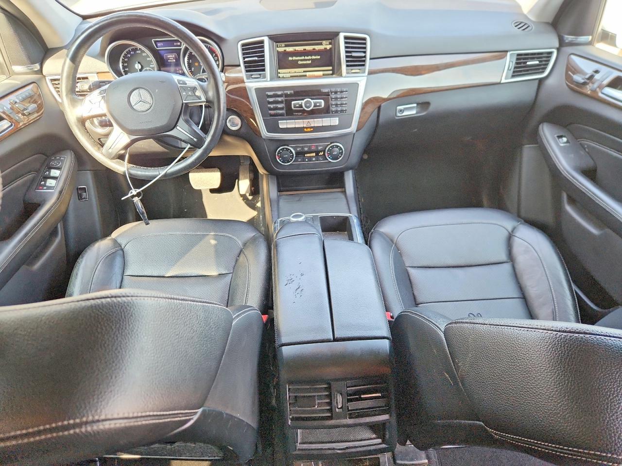2015 Mercedes-benz Ml 350 4matic White vin: 4JGDA5HB0FA519498