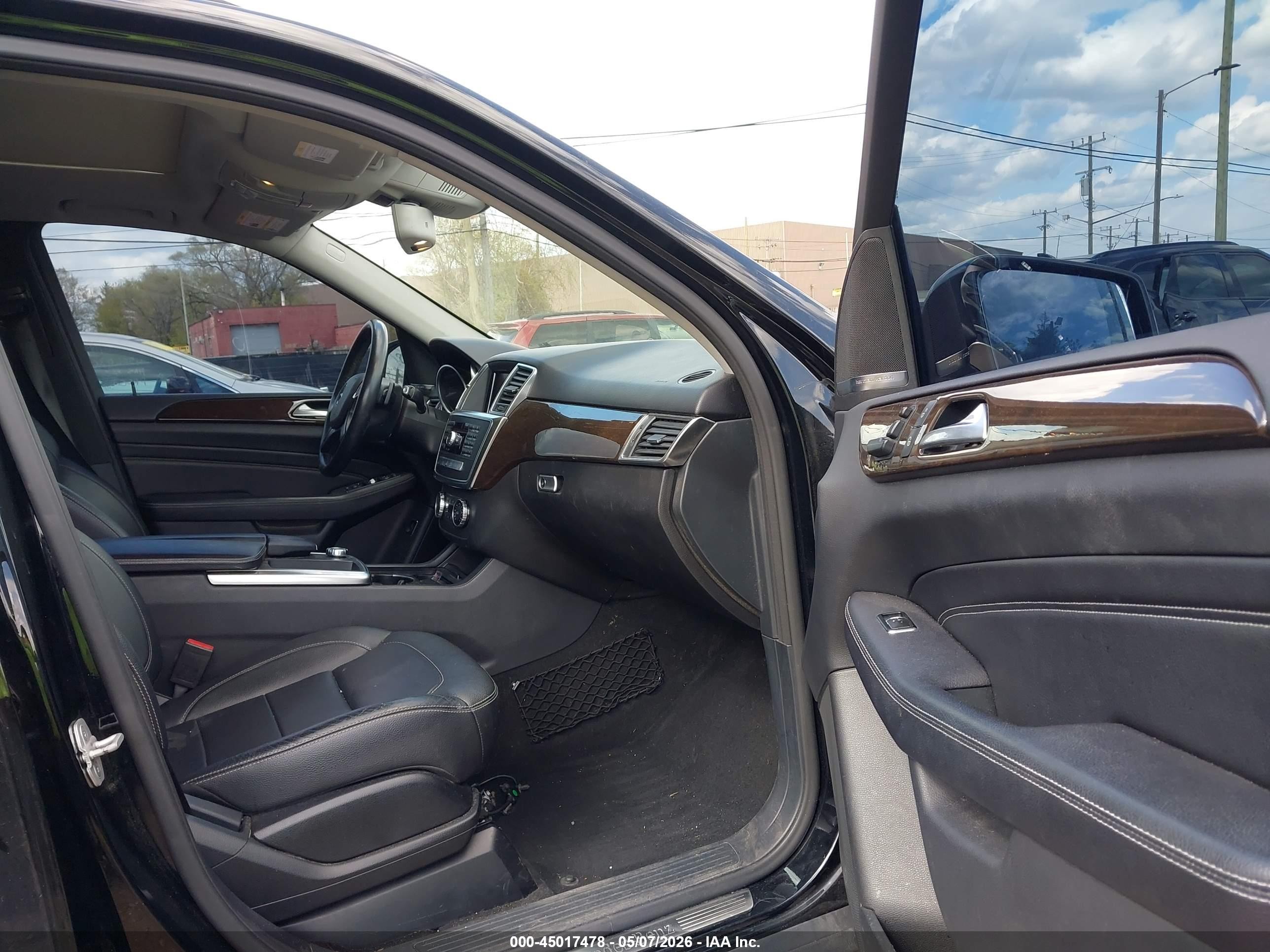2015 Mercedes-benz Ml 350 4matic Black vin: 4JGDA5HB0FA529576