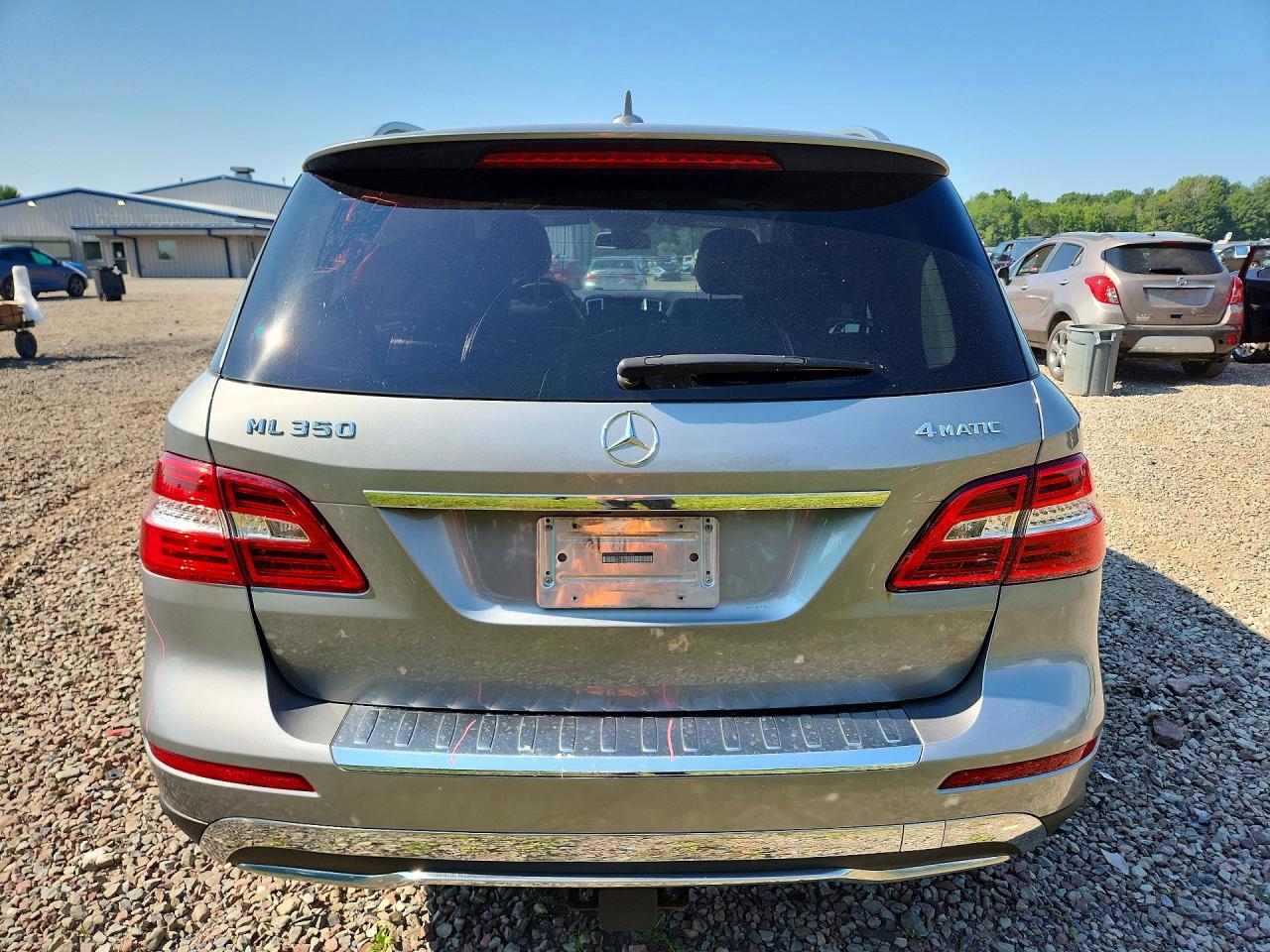 2015 Mercedes-benz Ml 350 4matic Серебряный vin: 4JGDA5HB0FA541081