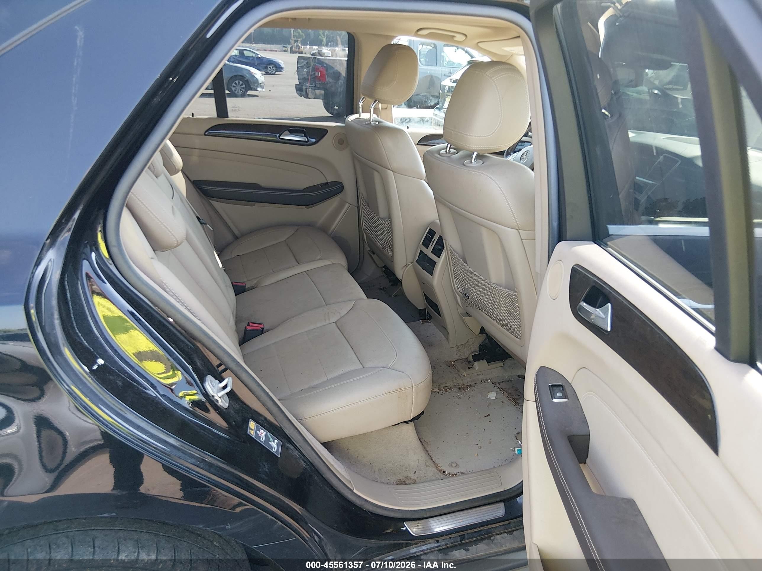 2015 Mercedes-benz Ml 350 4matic Black vin: 4JGDA5HB0FA549570
