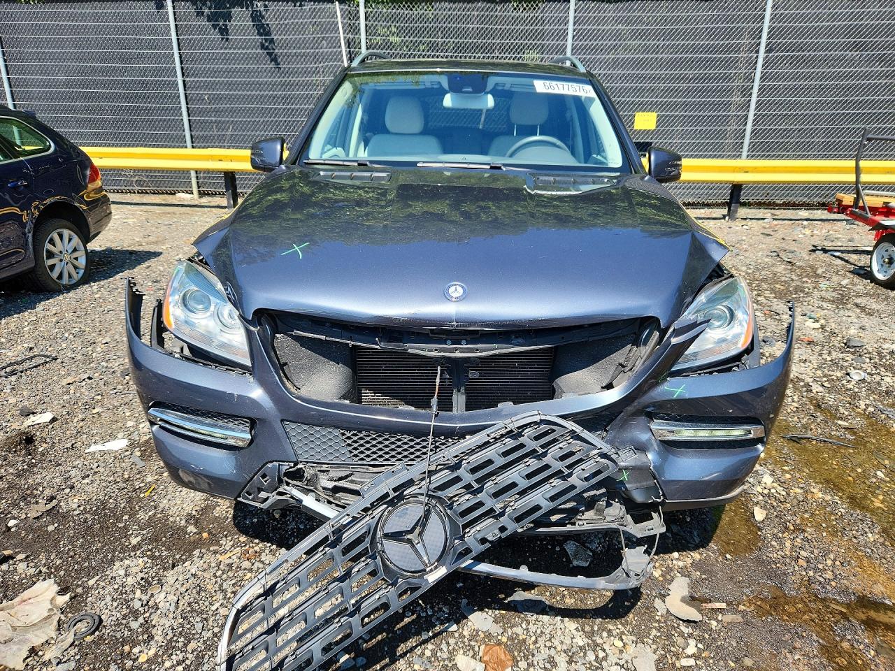 2015 Mercedes-benz Ml 350 4matic Gray vin: 4JGDA5HB0FA562786
