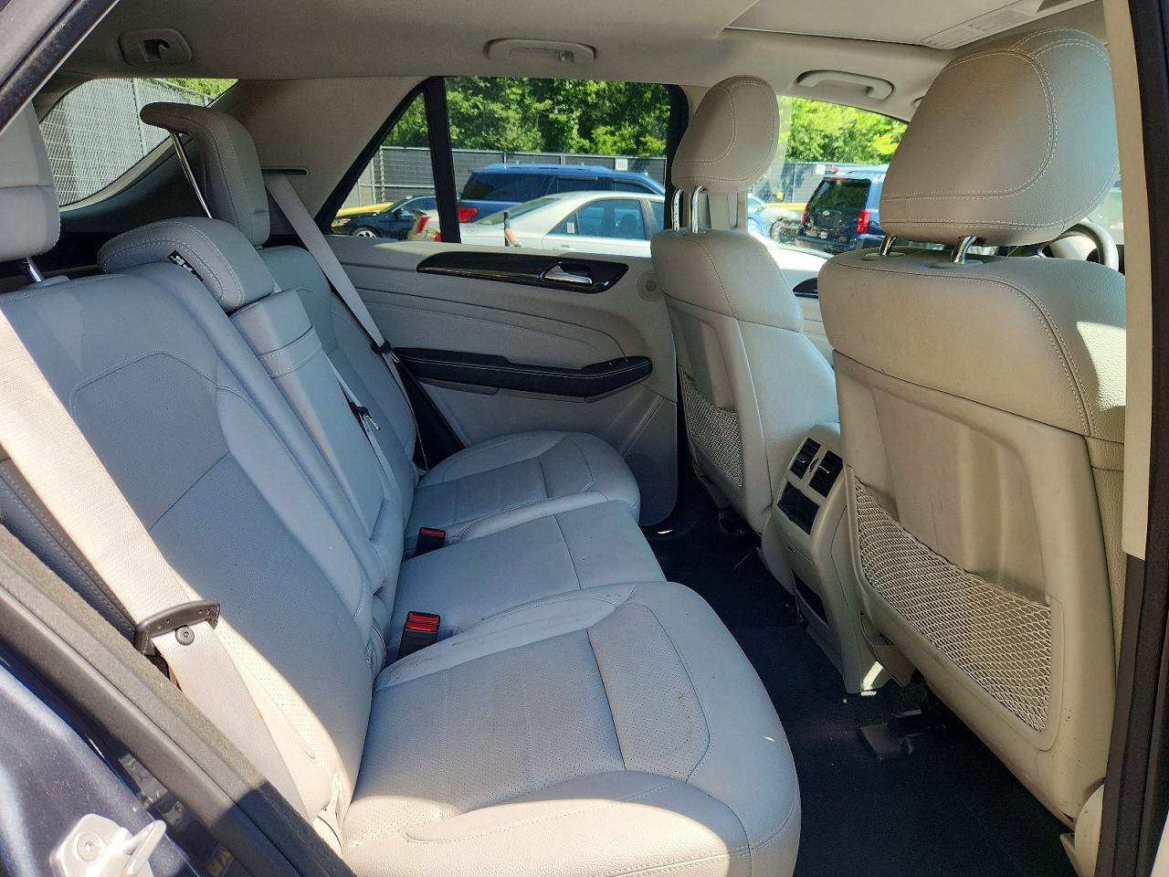 2015 Mercedes-benz Ml 350 4matic Gray vin: 4JGDA5HB0FA562786