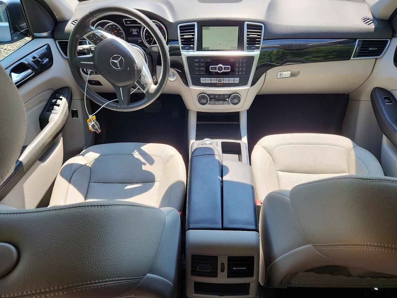 2015 Mercedes-benz Ml 350 4matic Gray vin: 4JGDA5HB0FA562786