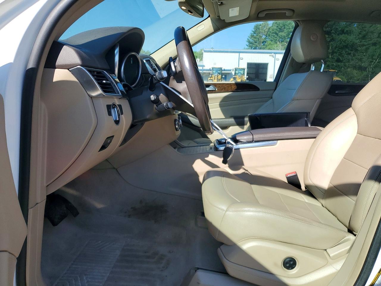 2015 Mercedes-benz Ml 350 4matic White vin: 4JGDA5HB0FA580060