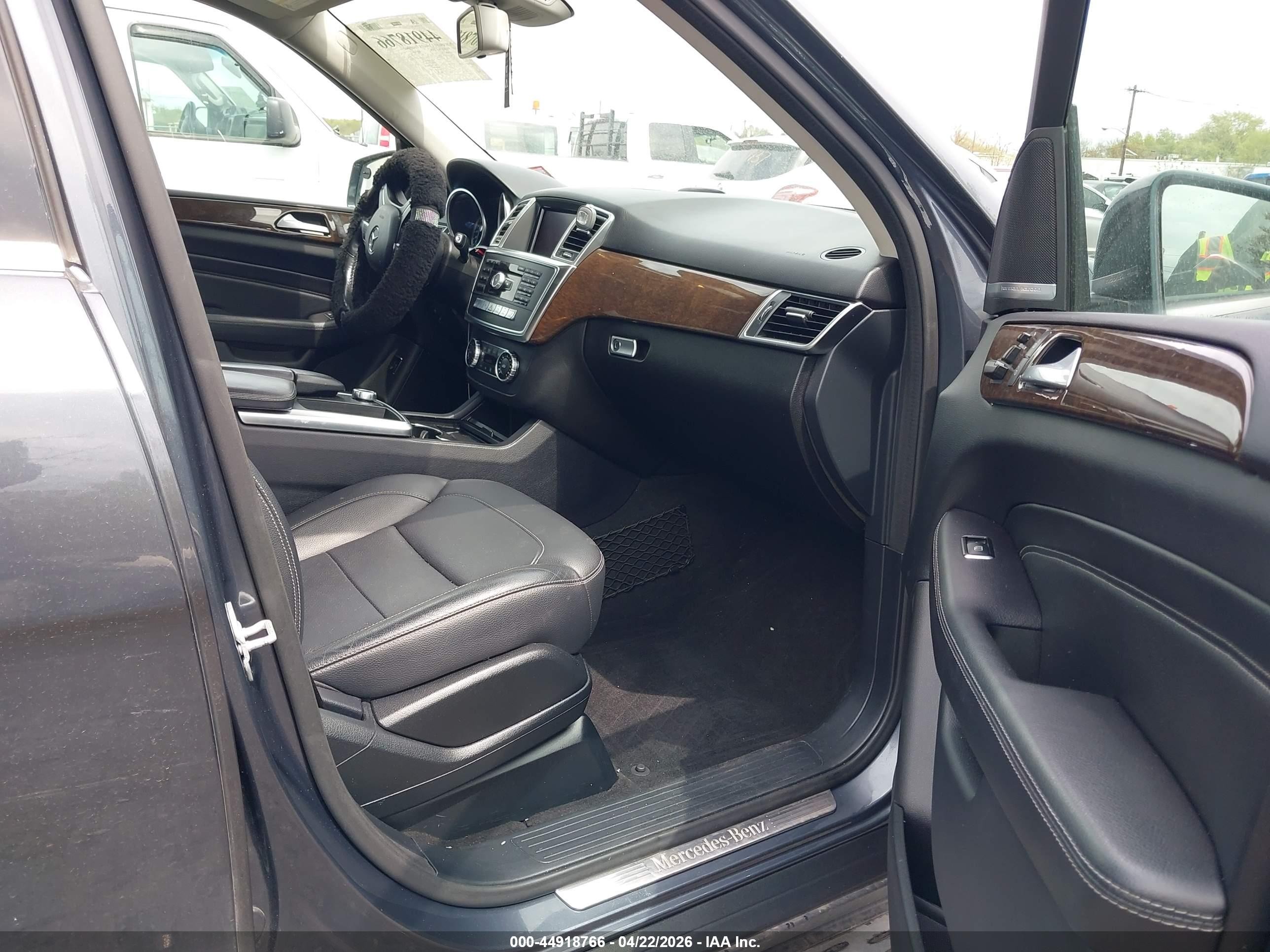 2015 Mercedes-benz Ml 350 4matic Синий vin: 4JGDA5HB0FA581452