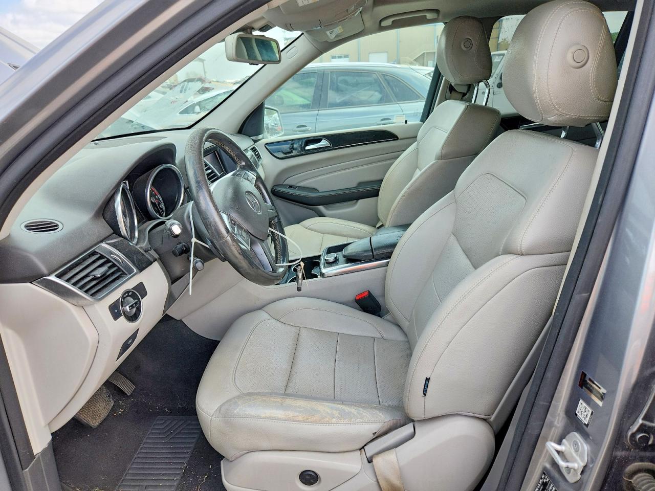 2015 Mercedes-benz Ml 350 4matic Silver vin: 4JGDA5HB0FA605040
