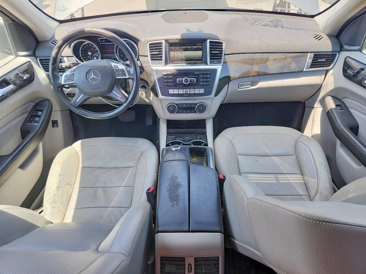 2015 Mercedes-benz Ml 350 4matic Серебряный vin: 4JGDA5HB0FA605040