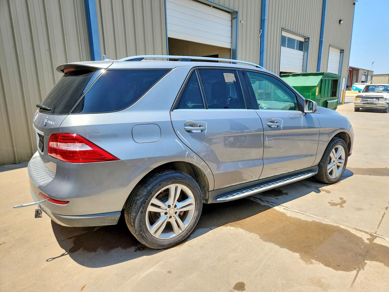 2015 Mercedes-benz Ml 350 4matic Серебряный vin: 4JGDA5HB0FA605040