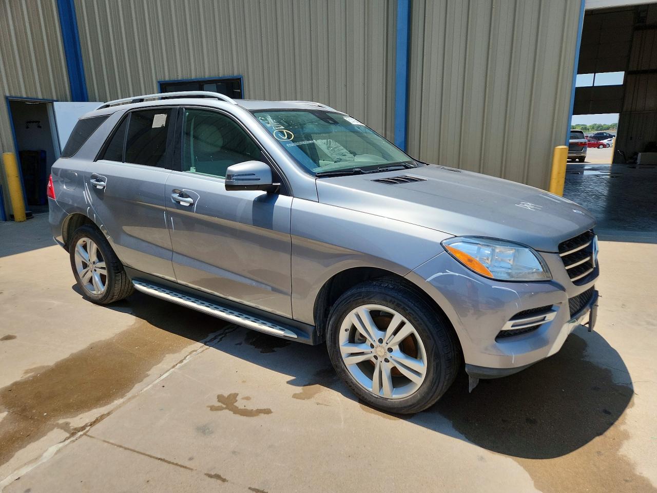 2015 Mercedes-benz Ml 350 4matic Серебряный vin: 4JGDA5HB0FA605040