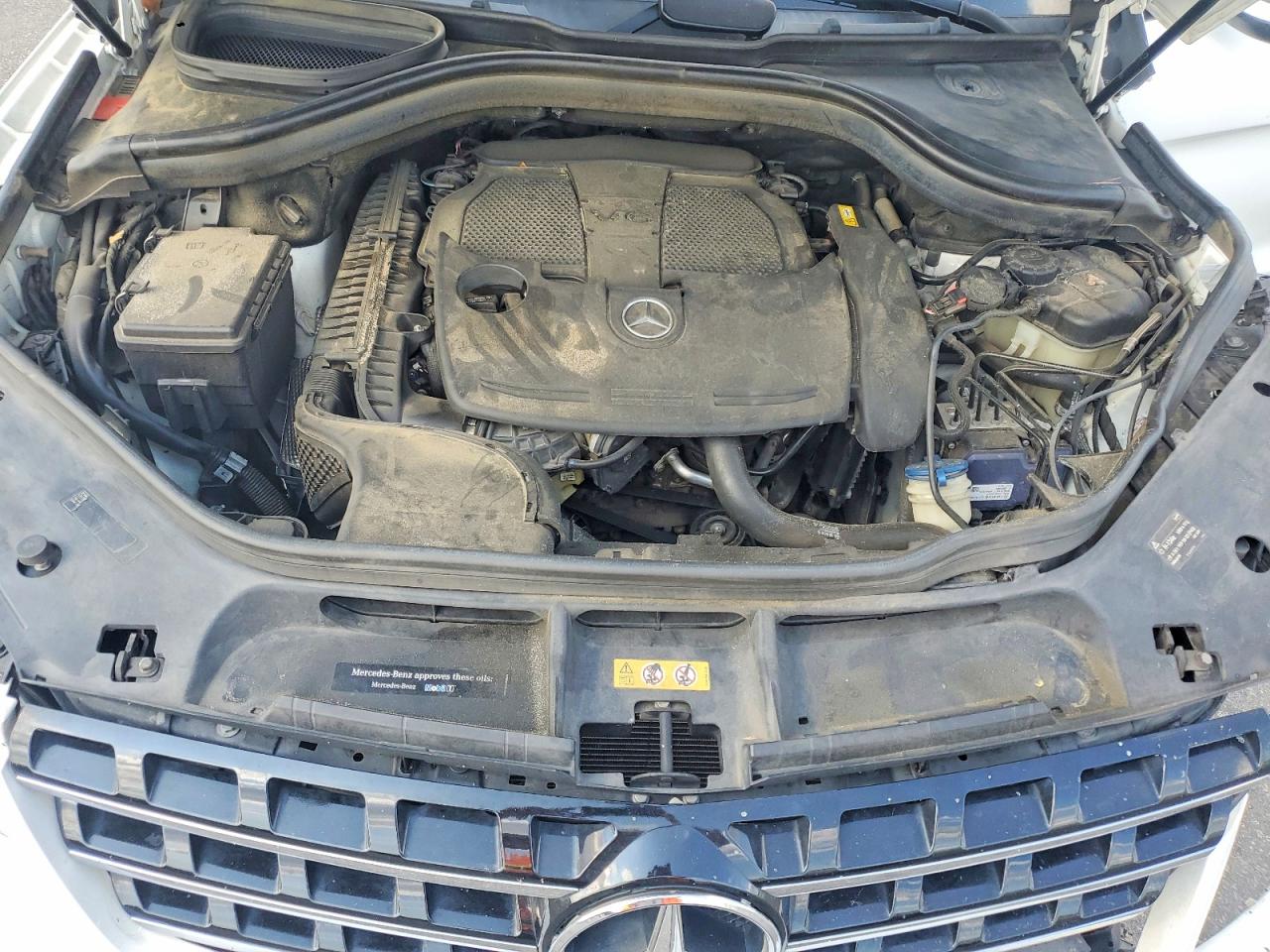 2015 Mercedes-benz Ml 350 4matic Белый vin: 4JGDA5HB0FA615342