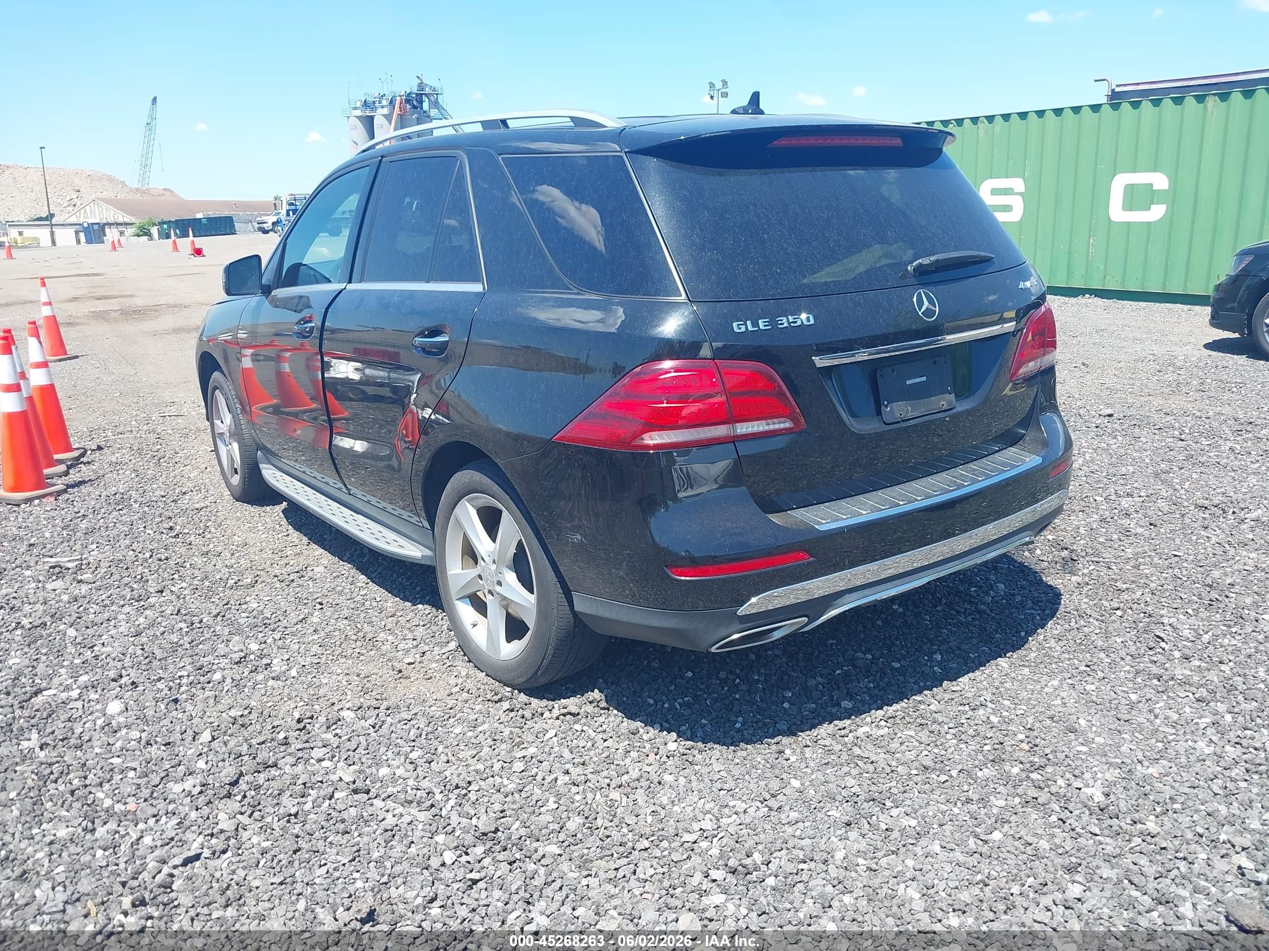 2016 Mercedes-benz Gle 350 4matic Черный vin: 4JGDA5HB0GA700828