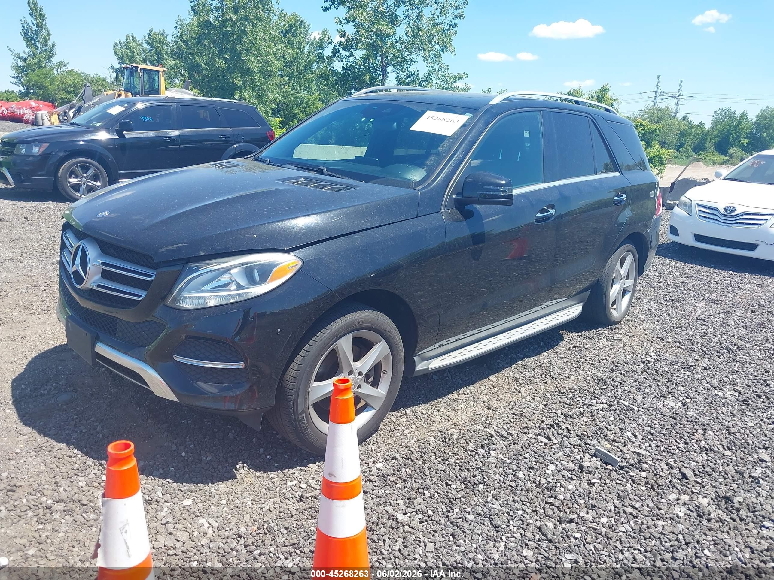 2016 Mercedes-benz Gle 350 4matic Черный vin: 4JGDA5HB0GA700828