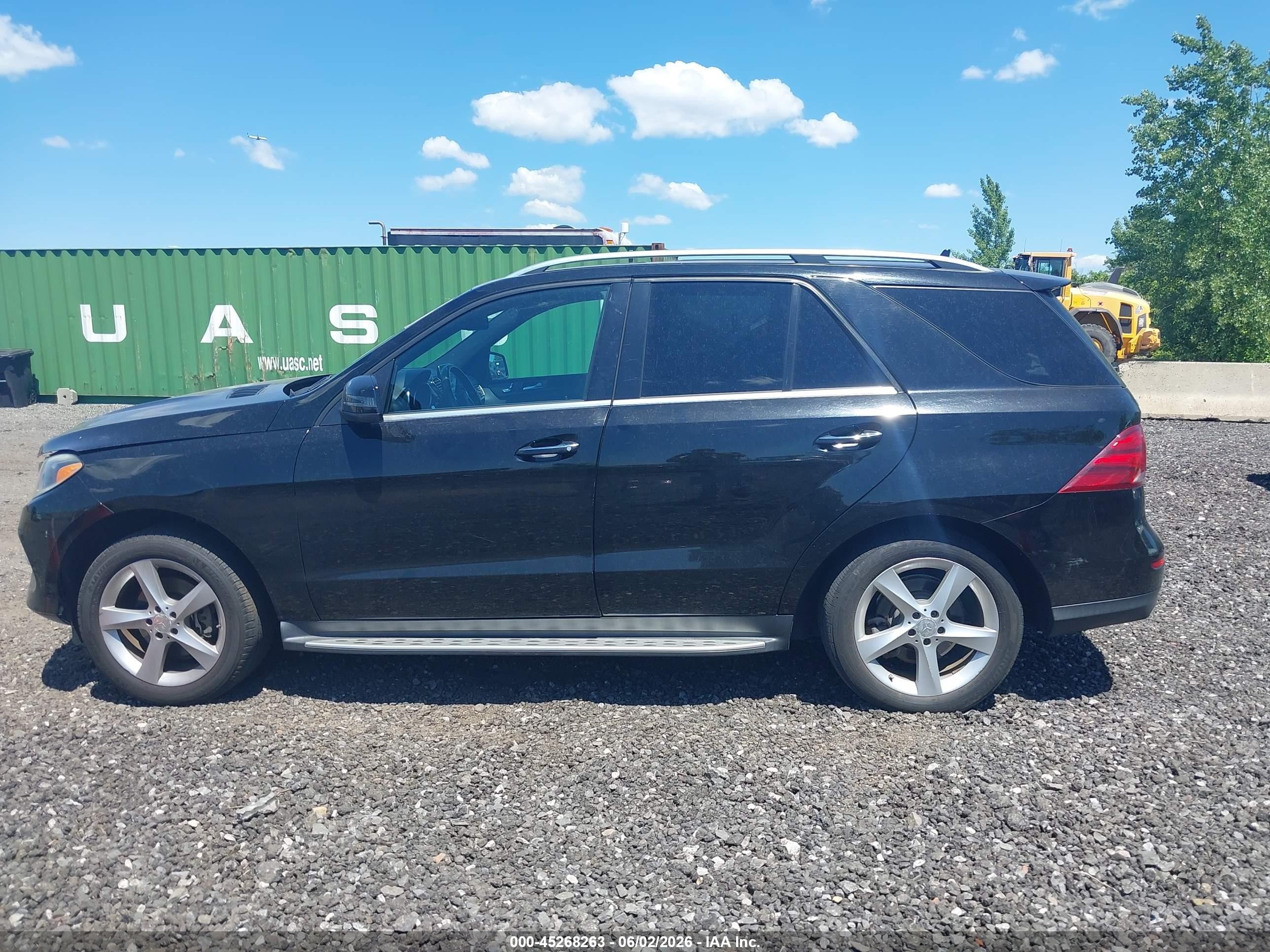2016 Mercedes-benz Gle 350 4matic Черный vin: 4JGDA5HB0GA700828