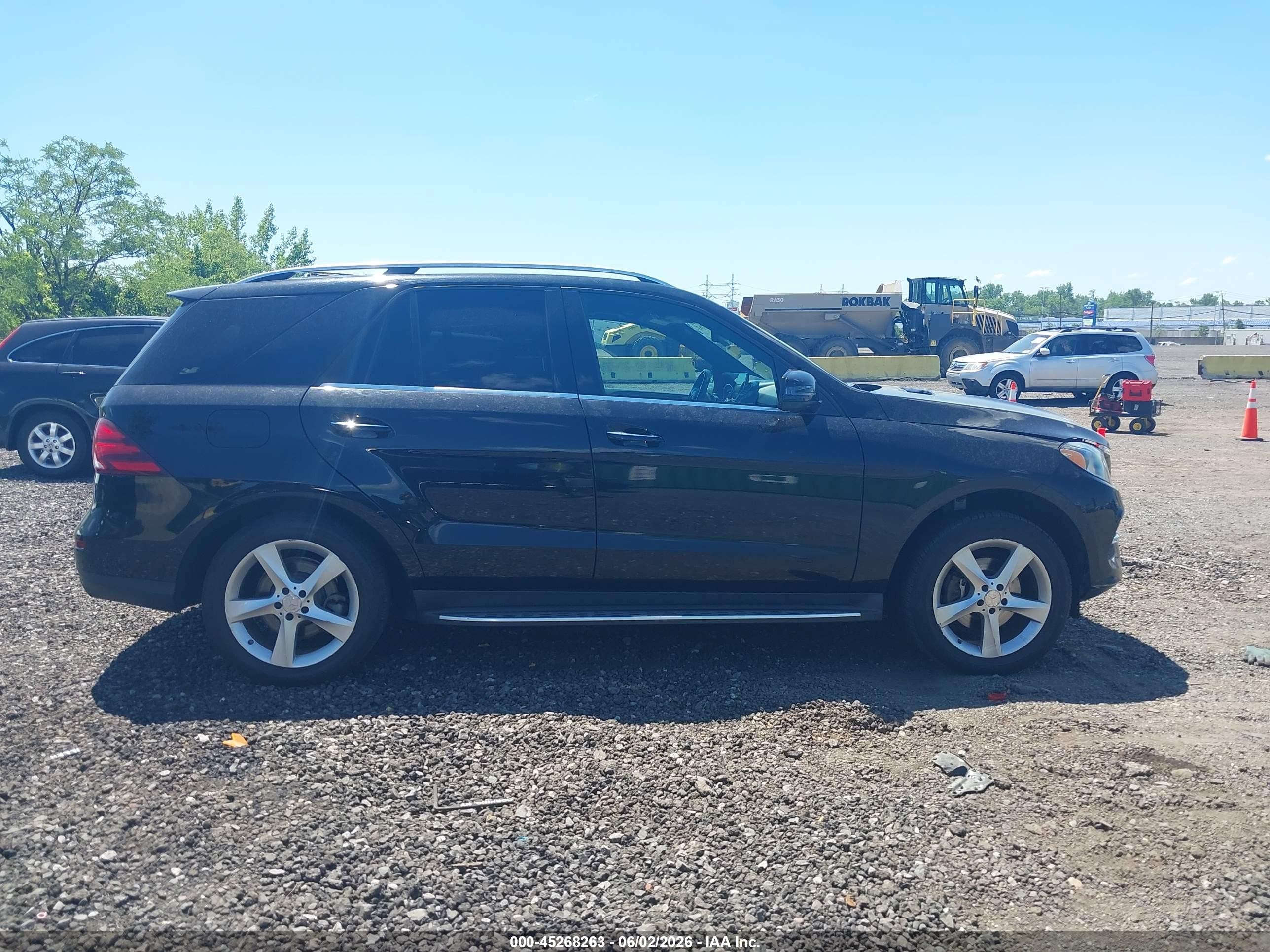 2016 Mercedes-benz Gle 350 4matic Черный vin: 4JGDA5HB0GA700828