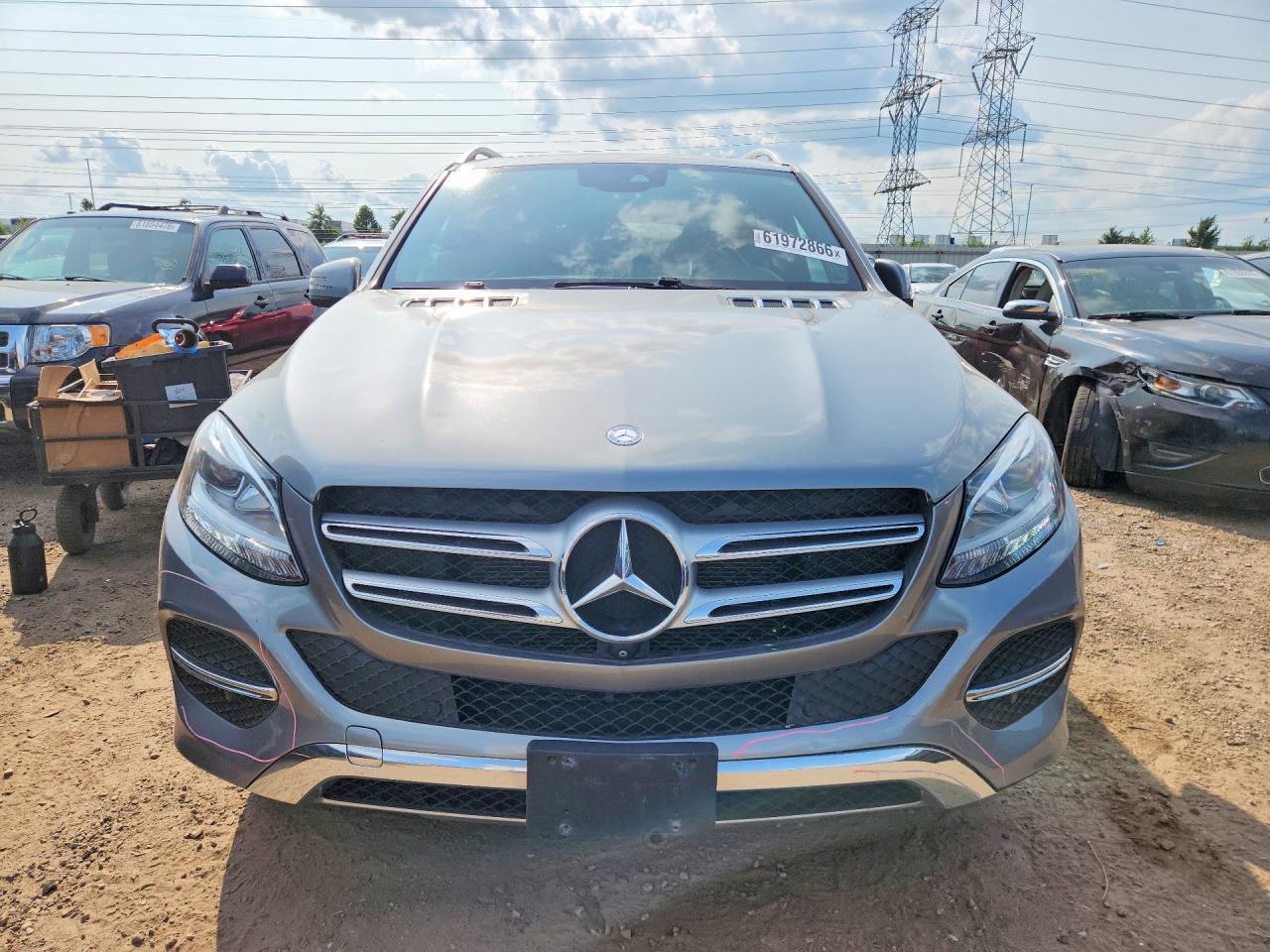 2016 Mercedes-benz Gle 350 4matic Gray vin: 4JGDA5HB0GA716088