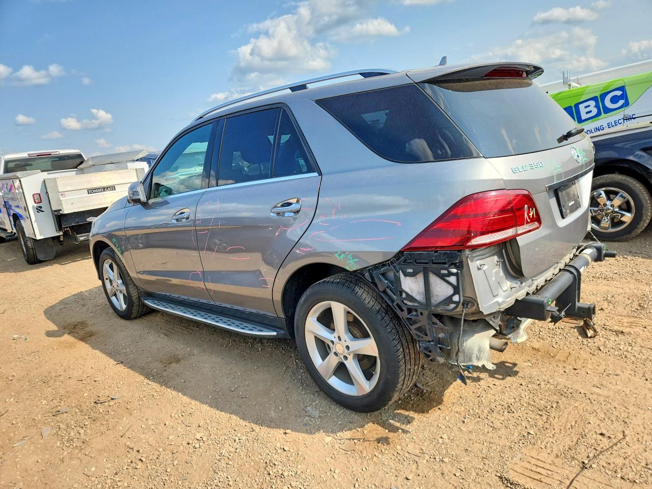 2016 Mercedes-benz Gle 350 4matic Gray vin: 4JGDA5HB0GA716088