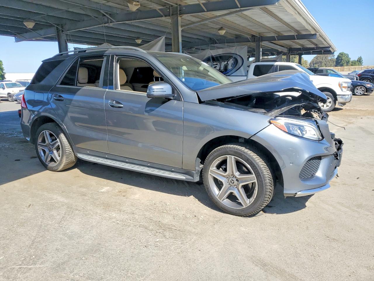 2017 Mercedes-benz Gle 350 4matic Gray vin: 4JGDA5HB0HA933612
