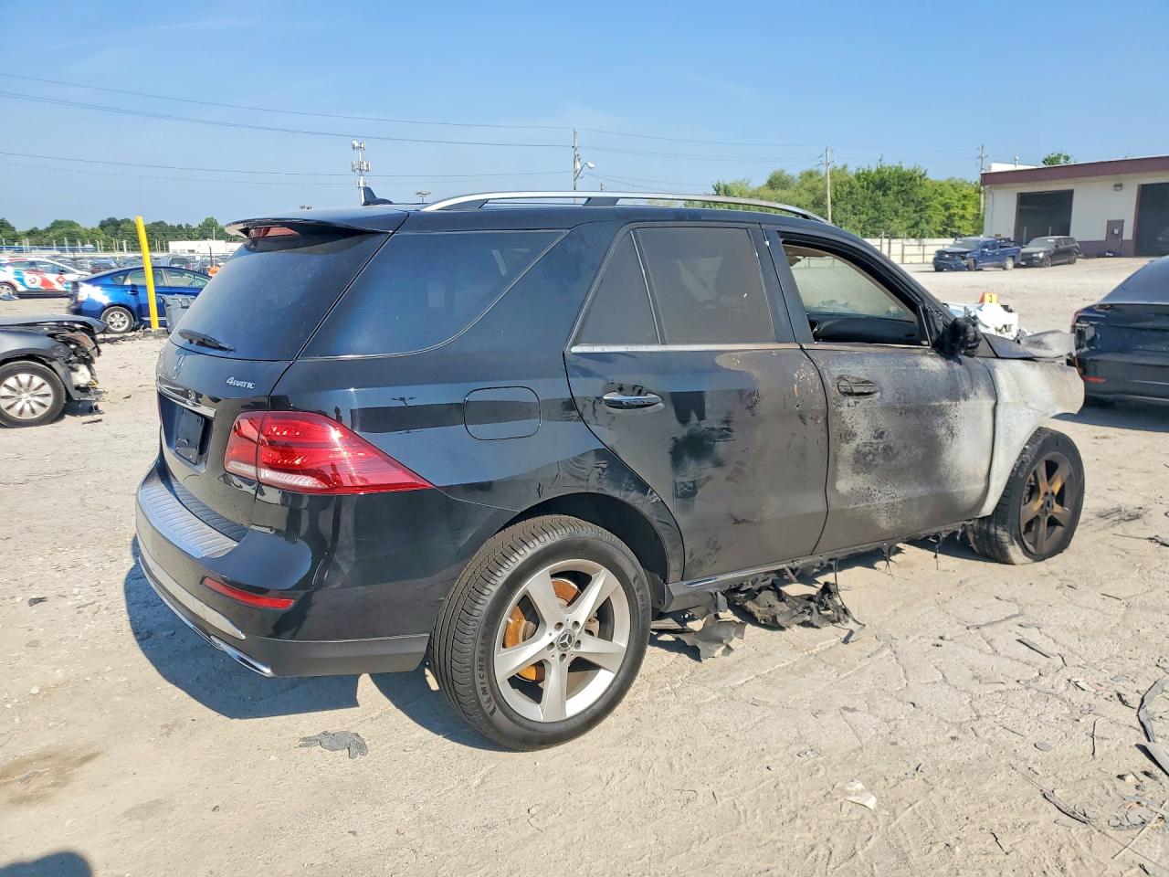 2018 Mercedes-benz Gle 350 4matic Black vin: 4JGDA5HB0JB153707