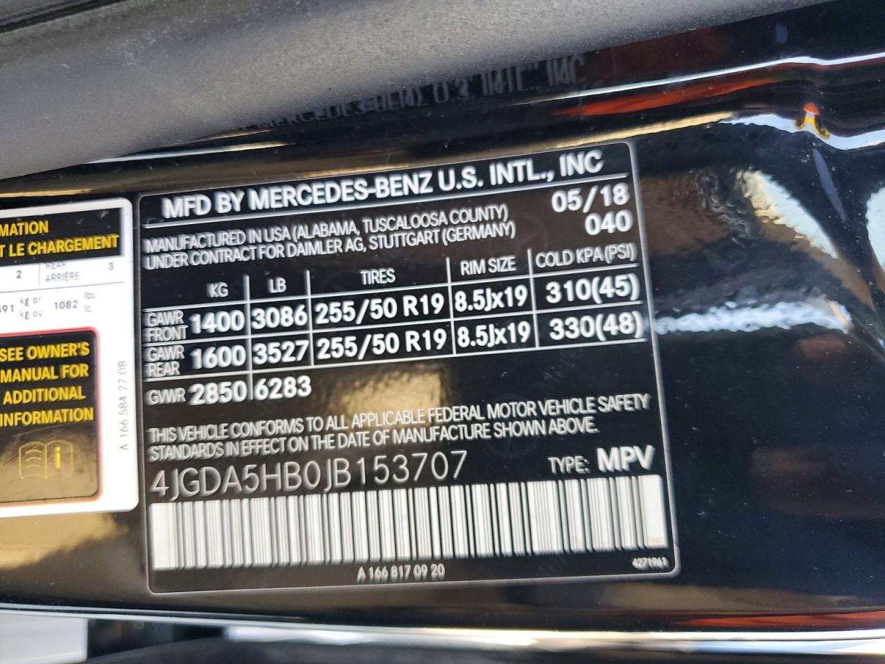 2018 Mercedes-benz Gle 350 4matic Black vin: 4JGDA5HB0JB153707