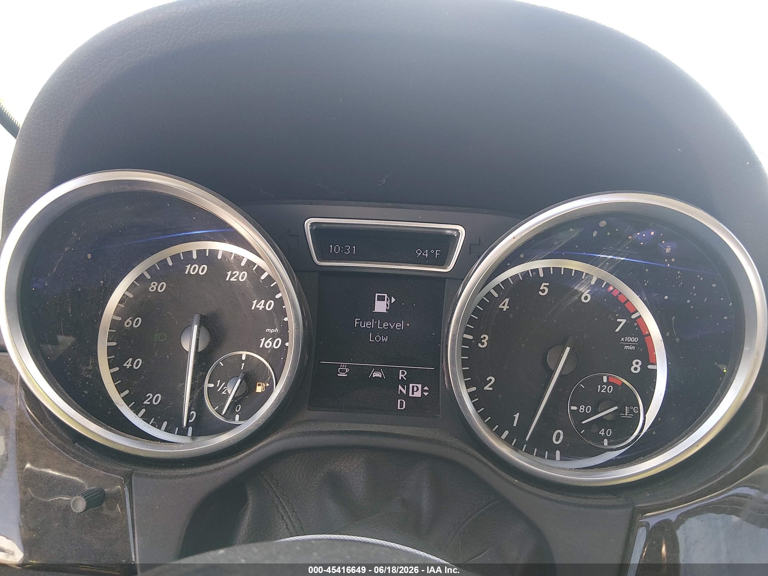 2012 Mercedes-benz Ml 350 4matic Gray vin: 4JGDA5HB1CA018003