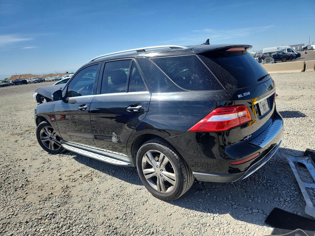 2012 Mercedes-benz Ml 350 4matic Black vin: 4JGDA5HB1CA019832