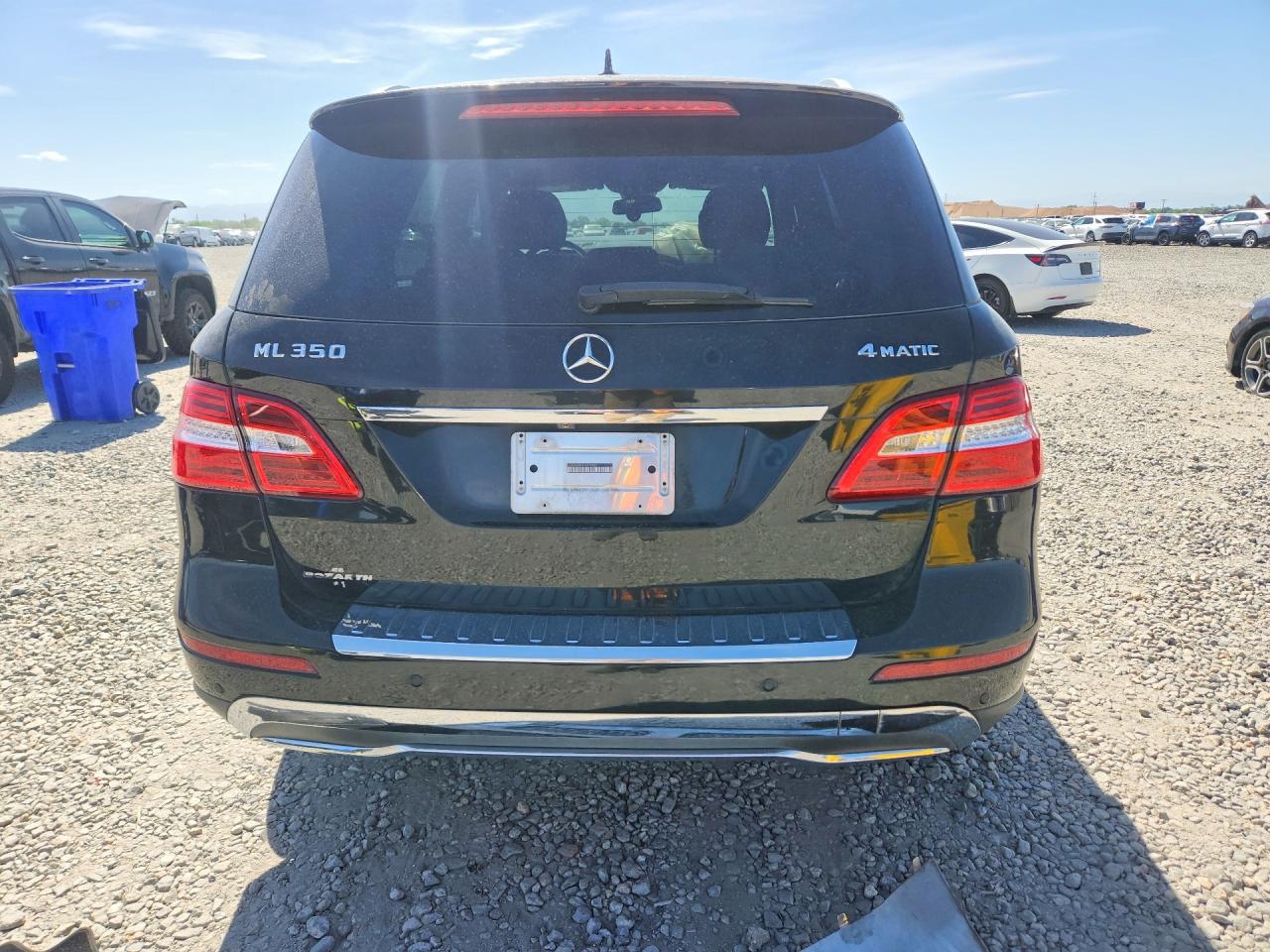 2012 Mercedes-benz Ml 350 4matic Black vin: 4JGDA5HB1CA019832