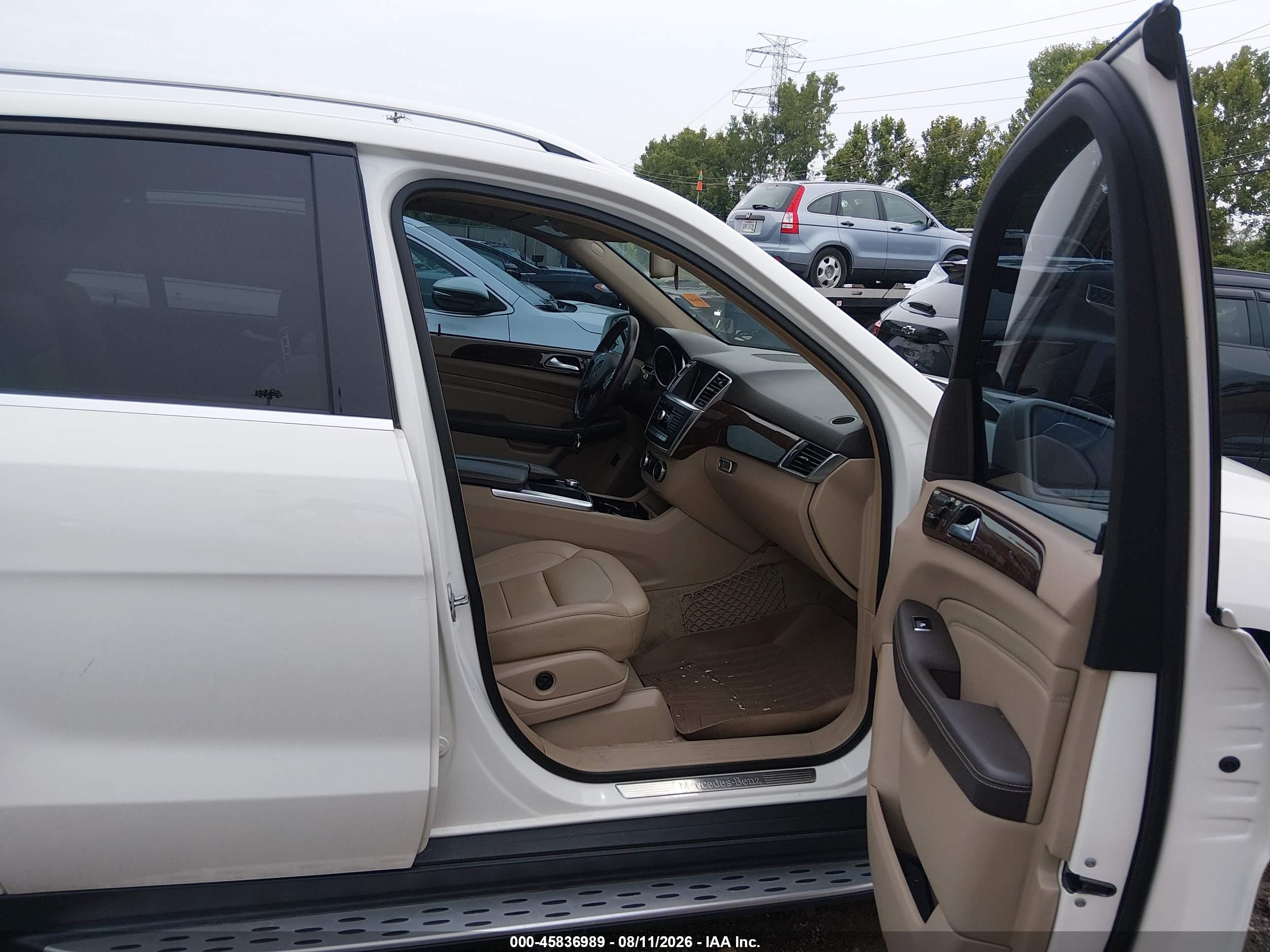 2012 Mercedes-benz Ml 350 4matic White vin: 4JGDA5HB1CA034816