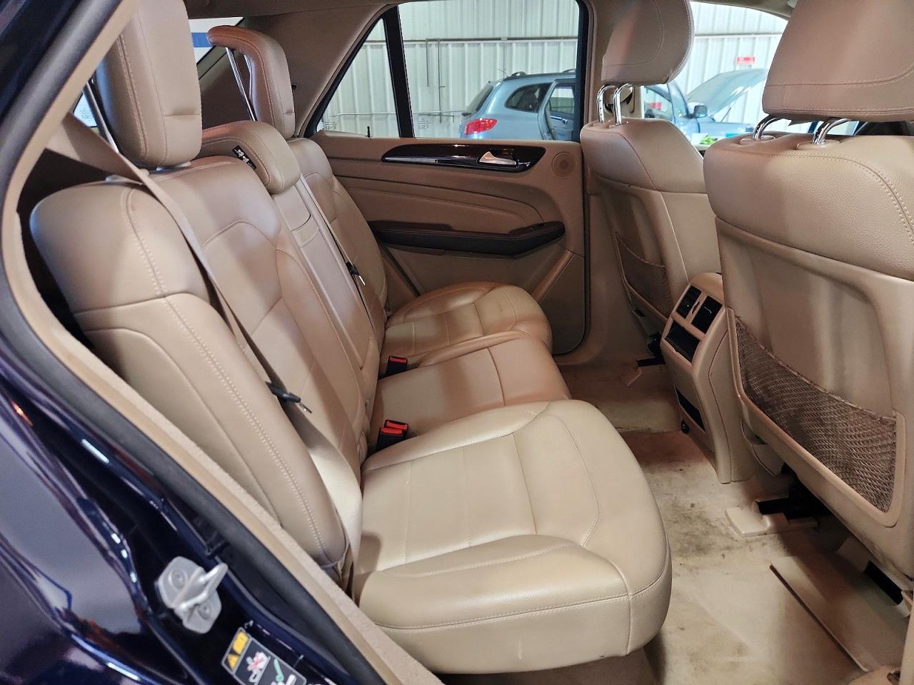 2012 Mercedes-benz Ml 350 4matic Blue vin: 4JGDA5HB1CA075124