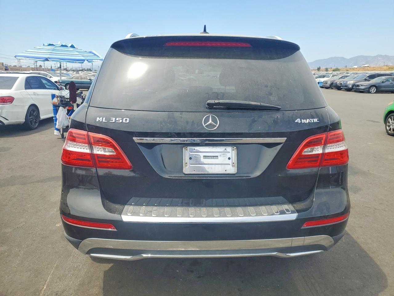 2012 Mercedes-benz Ml 350 4matic Black vin: 4JGDA5HB1CA089864
