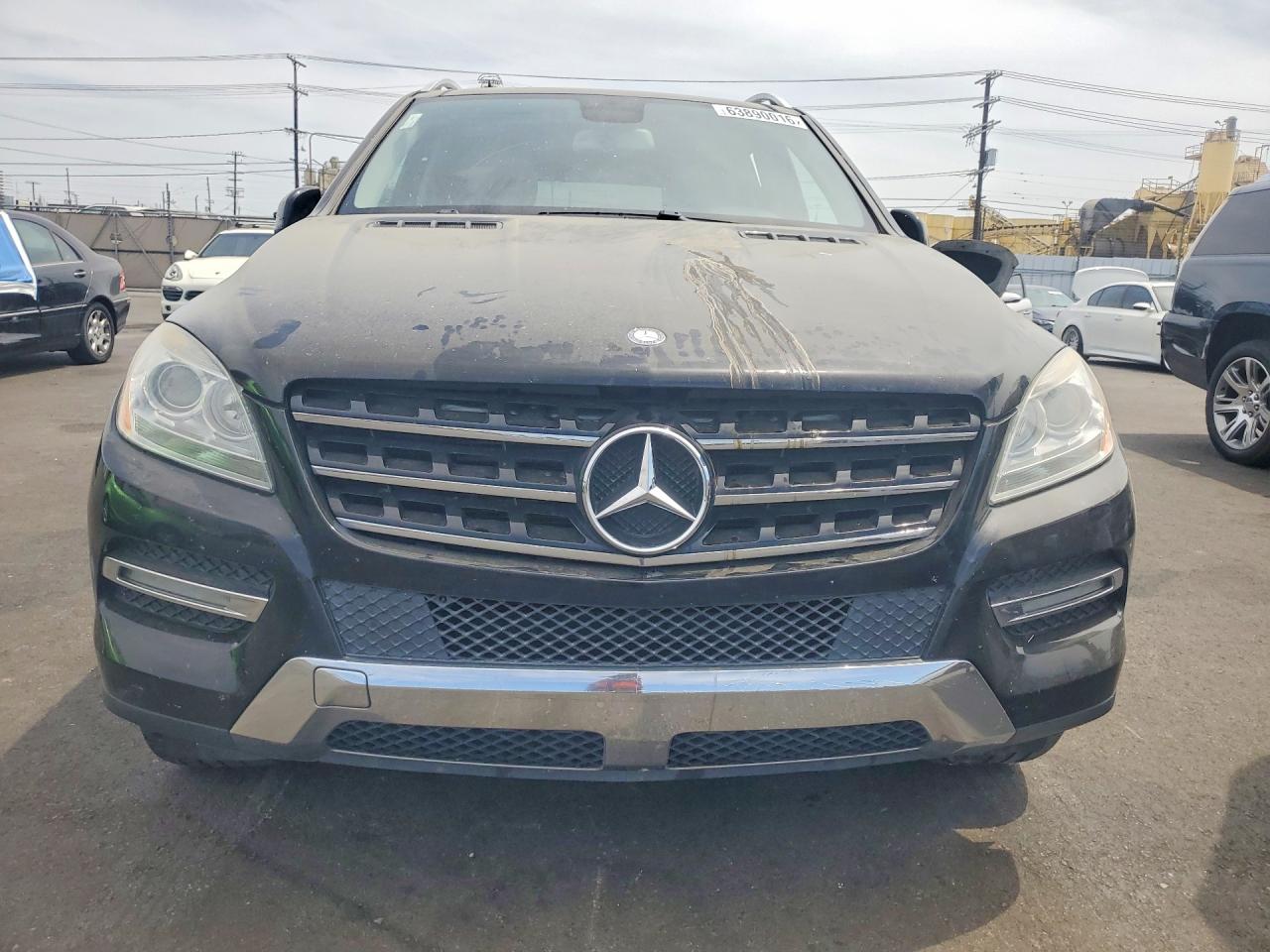 2012 Mercedes-benz Ml 350 4matic Black vin: 4JGDA5HB1CA089864