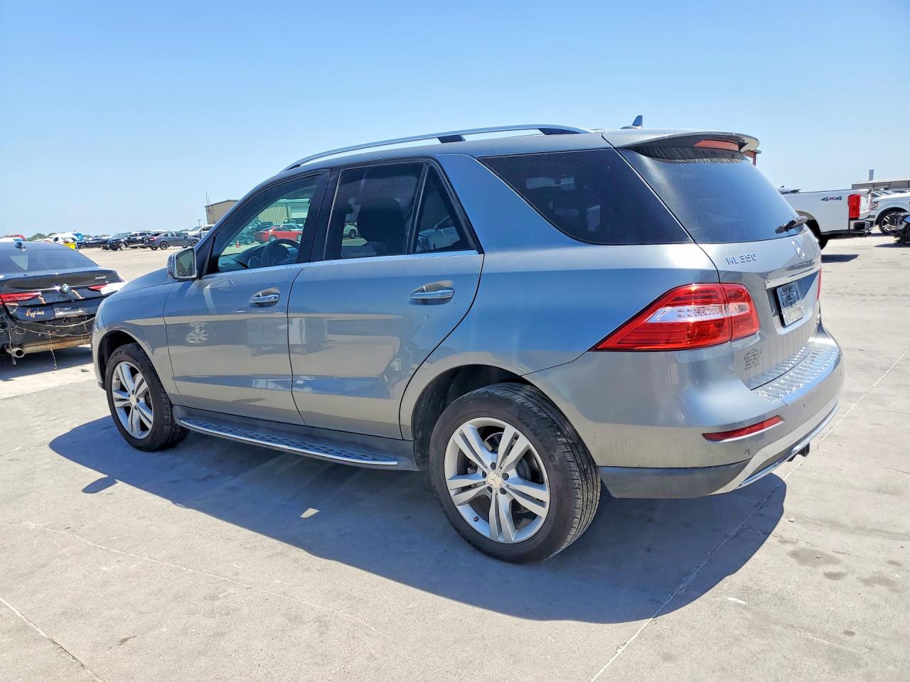 2013 Mercedes-benz Ml 350 4matic Silver vin: 4JGDA5HB1DA100413
