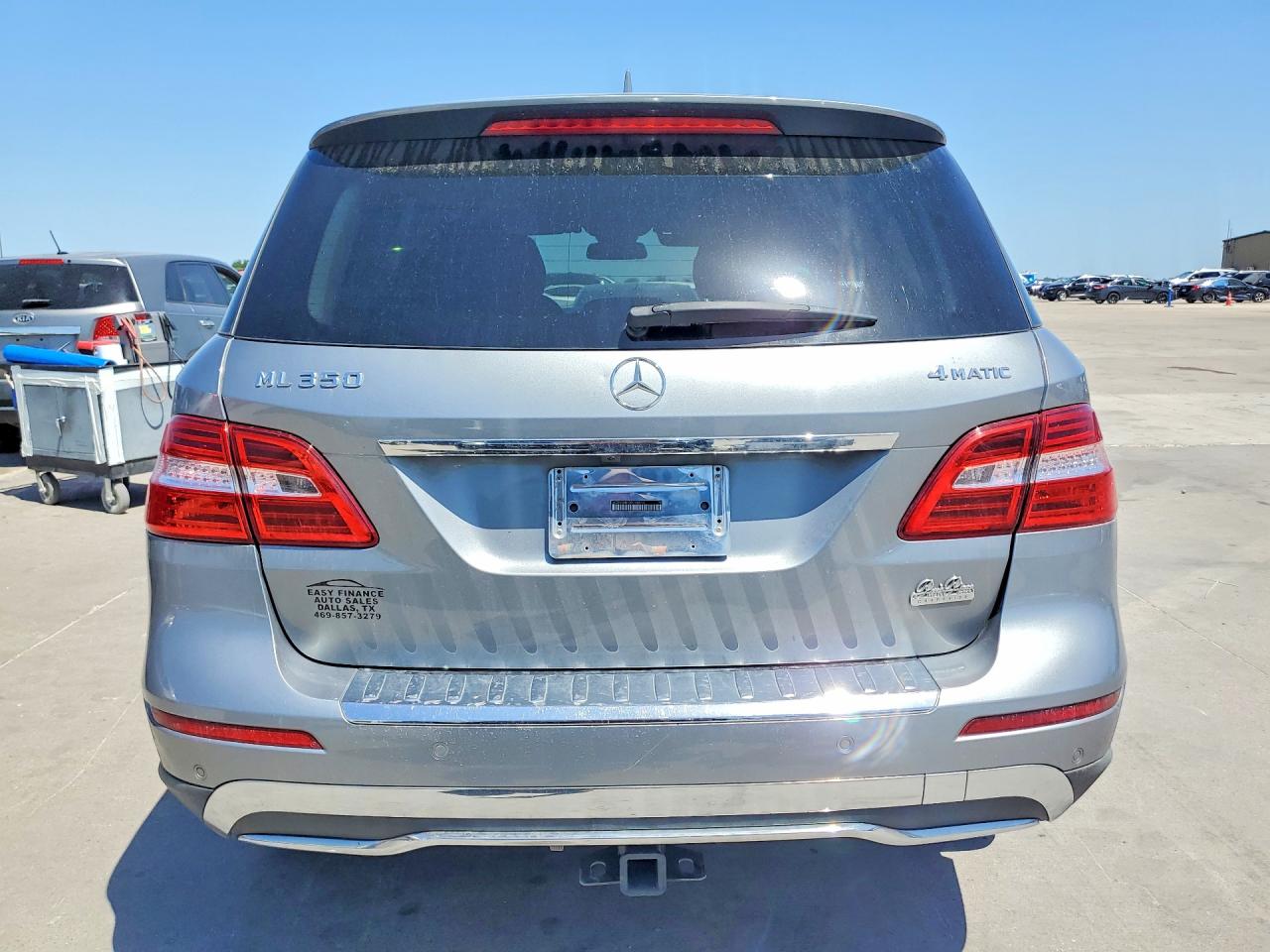 2013 Mercedes-benz Ml 350 4matic Silver vin: 4JGDA5HB1DA100413
