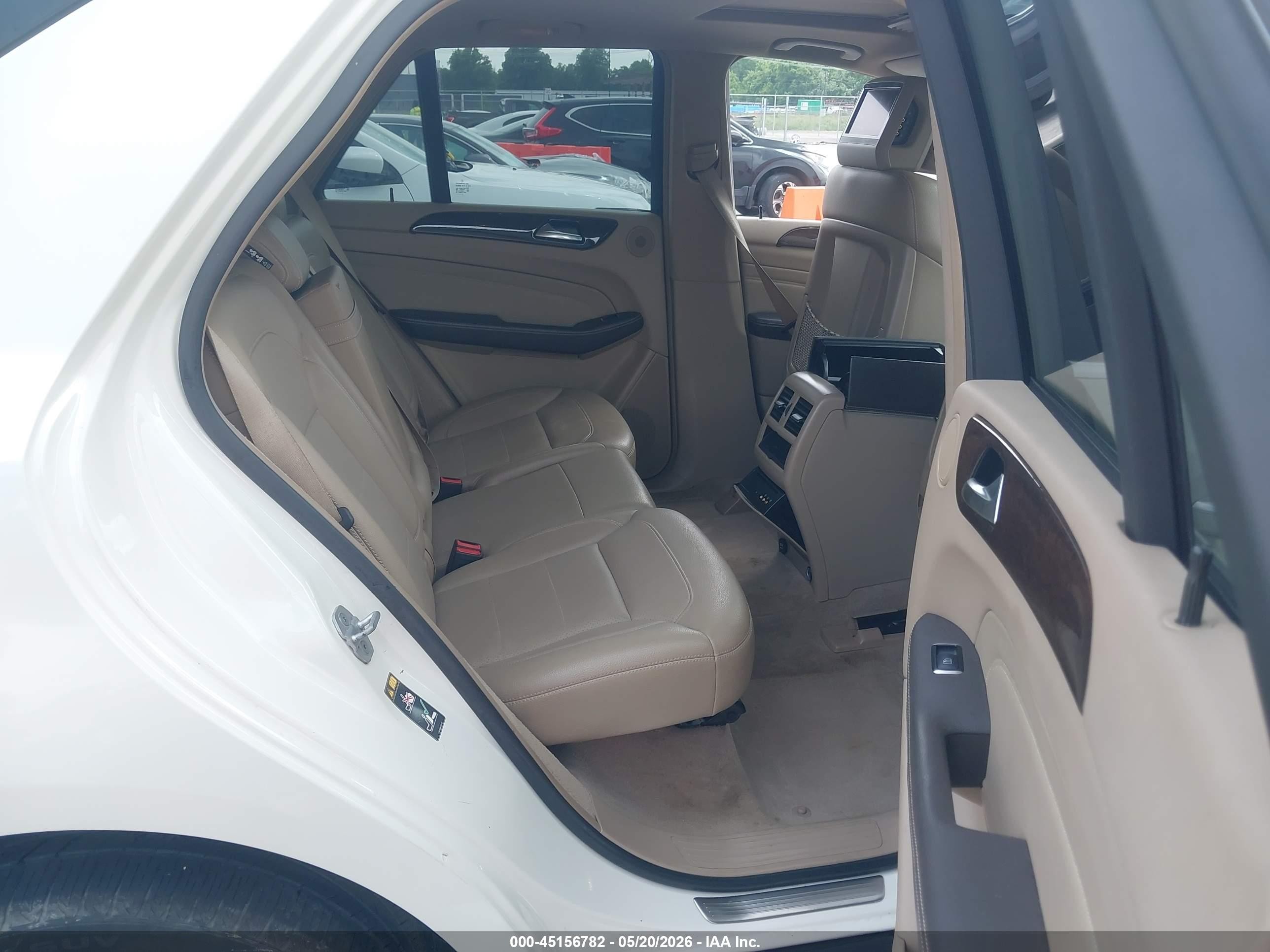 2013 Mercedes-benz Ml 350 4matic Белый vin: 4JGDA5HB1DA125456