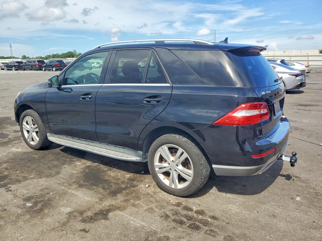 2014 Mercedes-benz Ml 350 4matic Черный vin: 4JGDA5HB1EA274581
