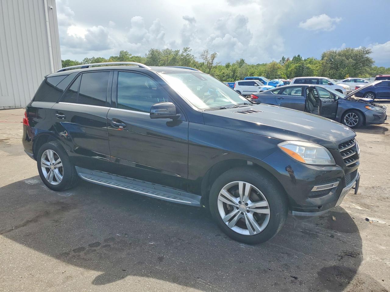2014 Mercedes-benz Ml 350 4matic Черный vin: 4JGDA5HB1EA274581