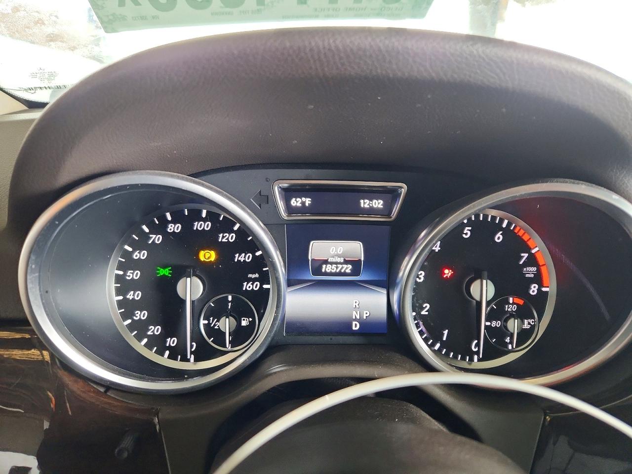 2014 Mercedes-benz Ml 350 4matic Blue vin: 4JGDA5HB1EA338733