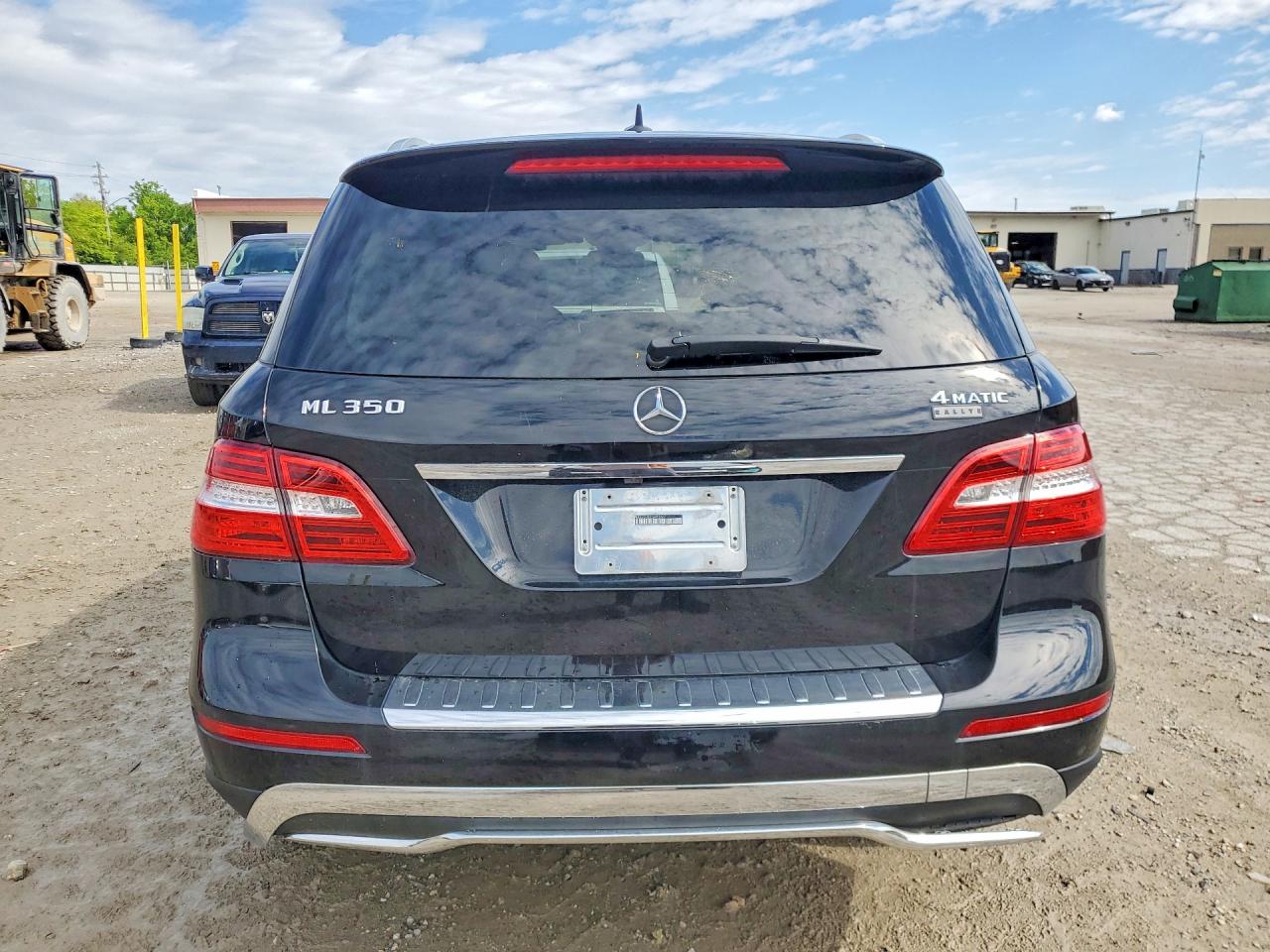 2014 Mercedes-benz Ml 350 4matic Black vin: 4JGDA5HB1EA412667