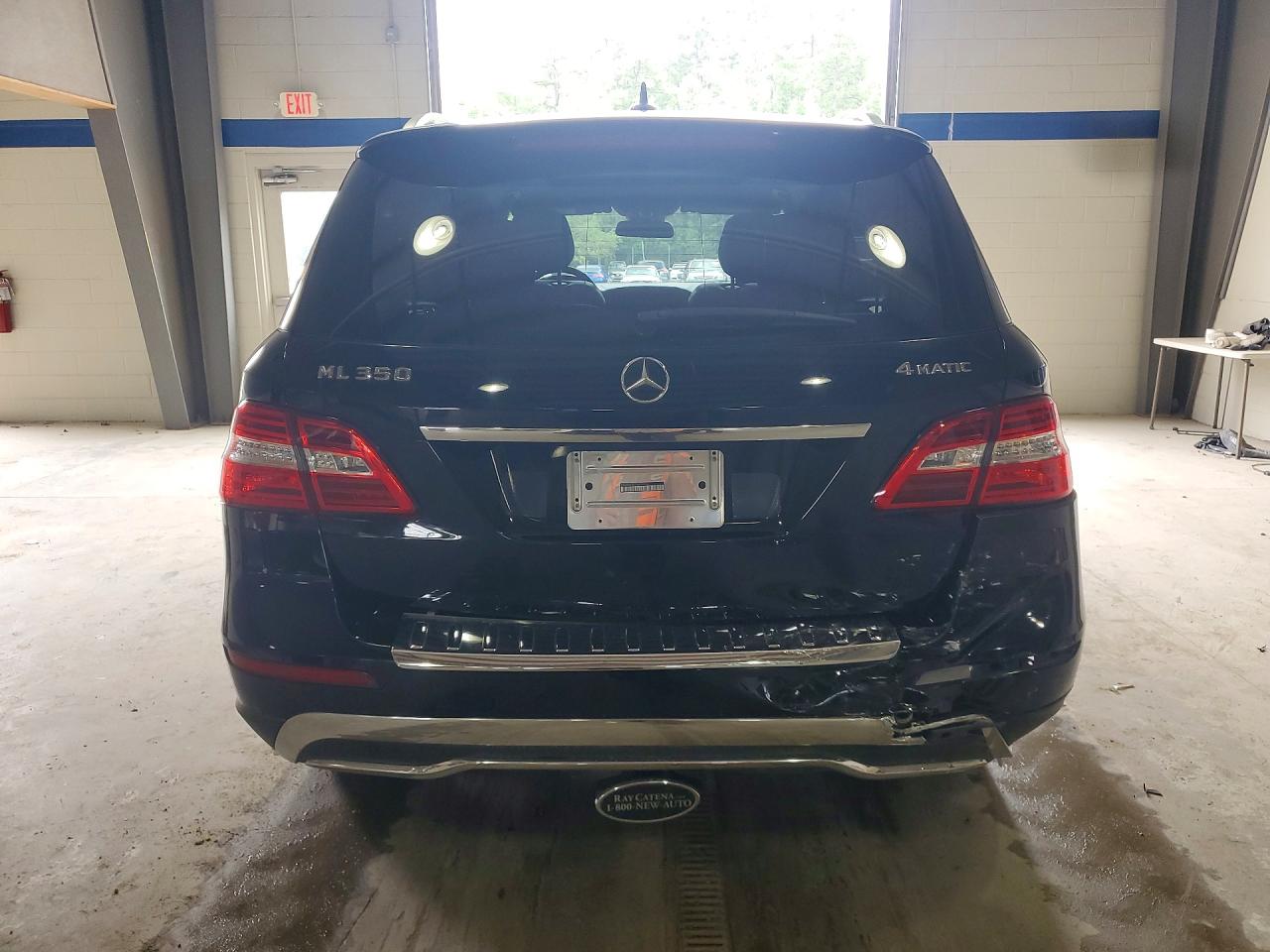 2015 Mercedes-benz Ml 350 4matic Black vin: 4JGDA5HB1FA450434