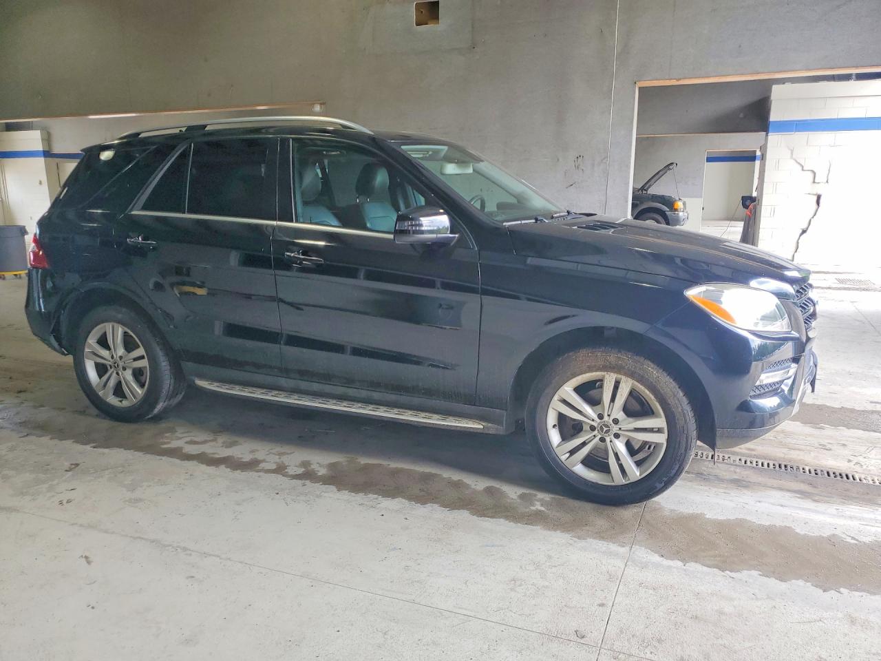 2015 Mercedes-benz Ml 350 4matic Black vin: 4JGDA5HB1FA450434