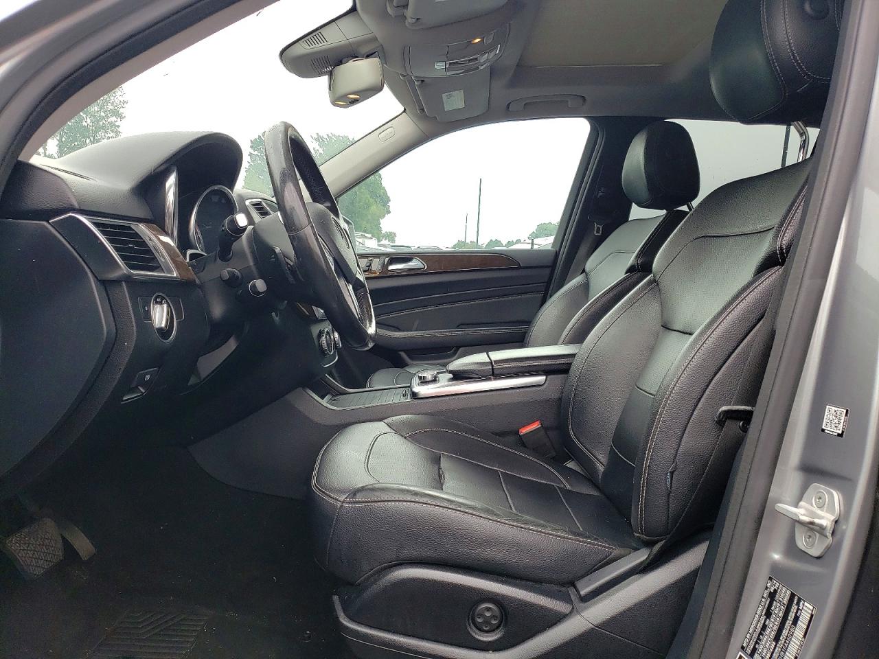 2015 Mercedes-benz Ml 350 4matic Gray vin: 4JGDA5HB1FA460980