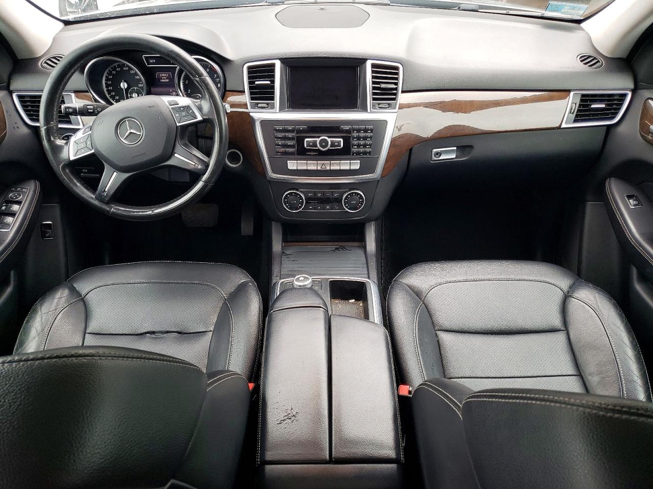 2015 Mercedes-benz Ml 350 4matic Gray vin: 4JGDA5HB1FA460980