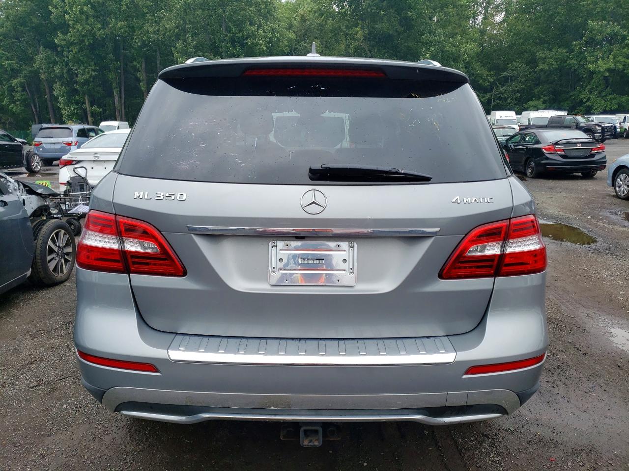 2015 Mercedes-benz Ml 350 4matic Gray vin: 4JGDA5HB1FA460980