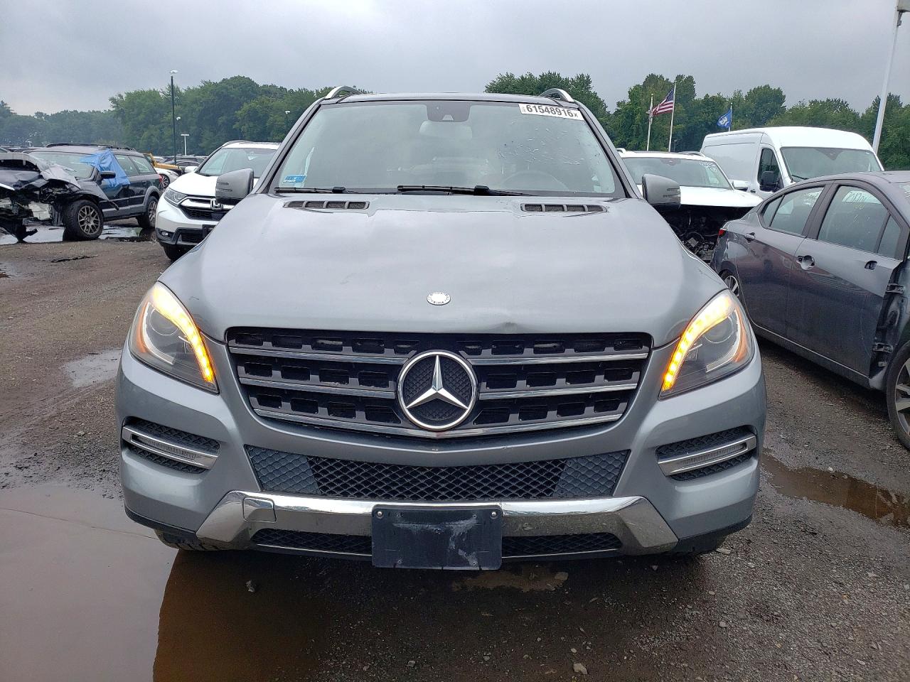 2015 Mercedes-benz Ml 350 4matic Gray vin: 4JGDA5HB1FA460980
