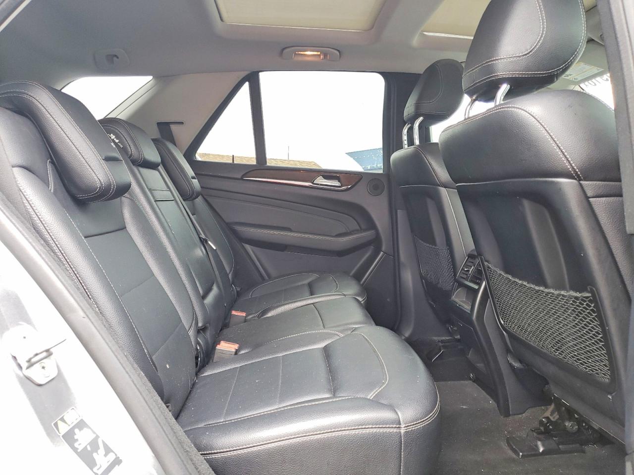 2015 Mercedes-benz Ml 350 4matic Gray vin: 4JGDA5HB1FA460980