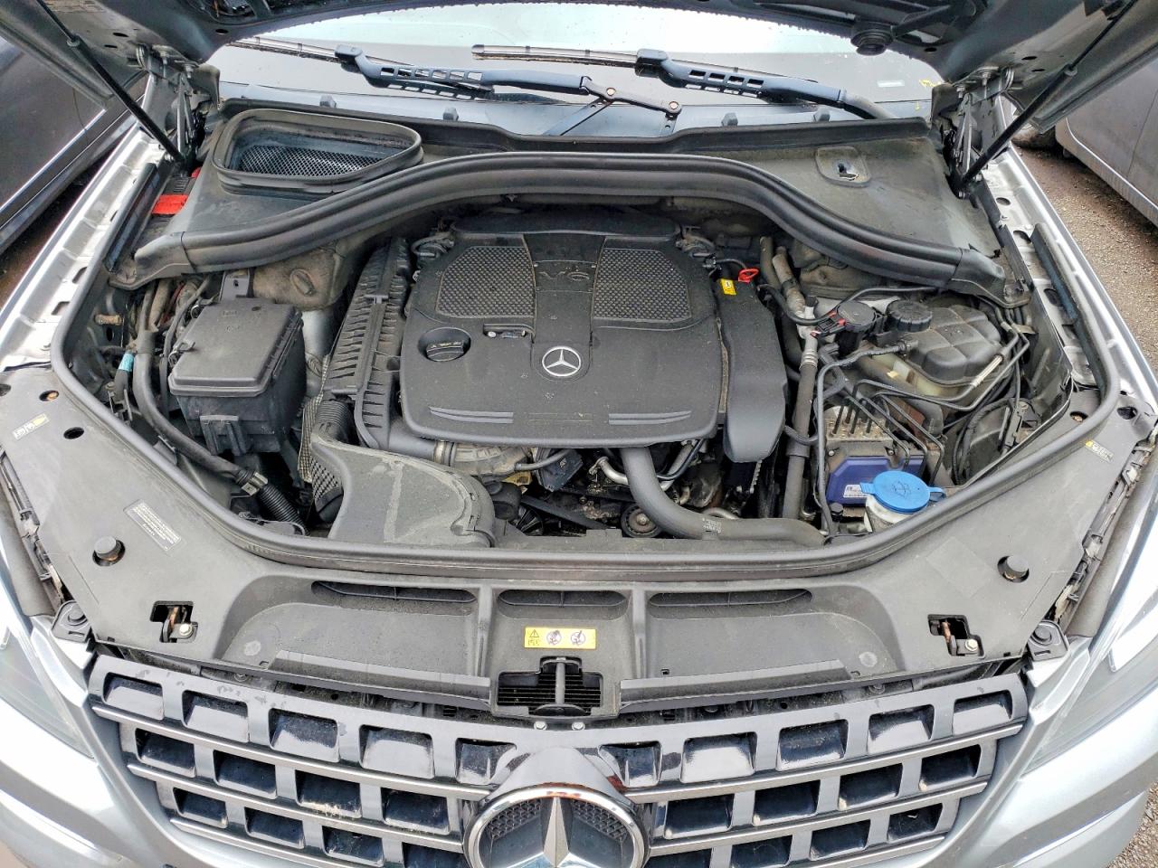 2015 Mercedes-benz Ml 350 4matic Gray vin: 4JGDA5HB1FA460980