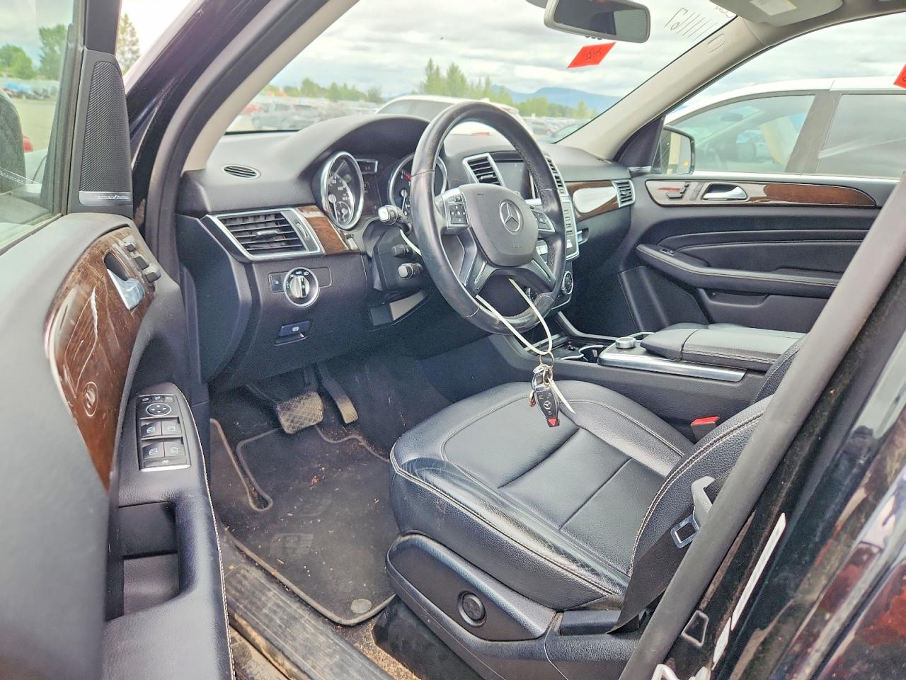 2015 Mercedes-benz Ml 350 4matic Black vin: 4JGDA5HB1FA504122