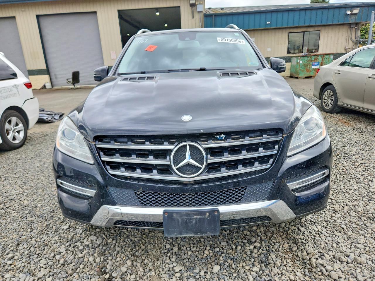 2015 Mercedes-benz Ml 350 4matic Black vin: 4JGDA5HB1FA504122