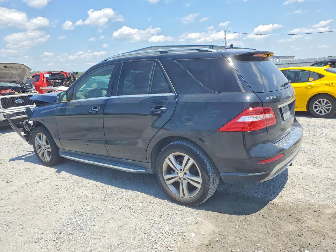 2015 Mercedes-benz Ml 350 4matic Black vin: 4JGDA5HB1FA536603