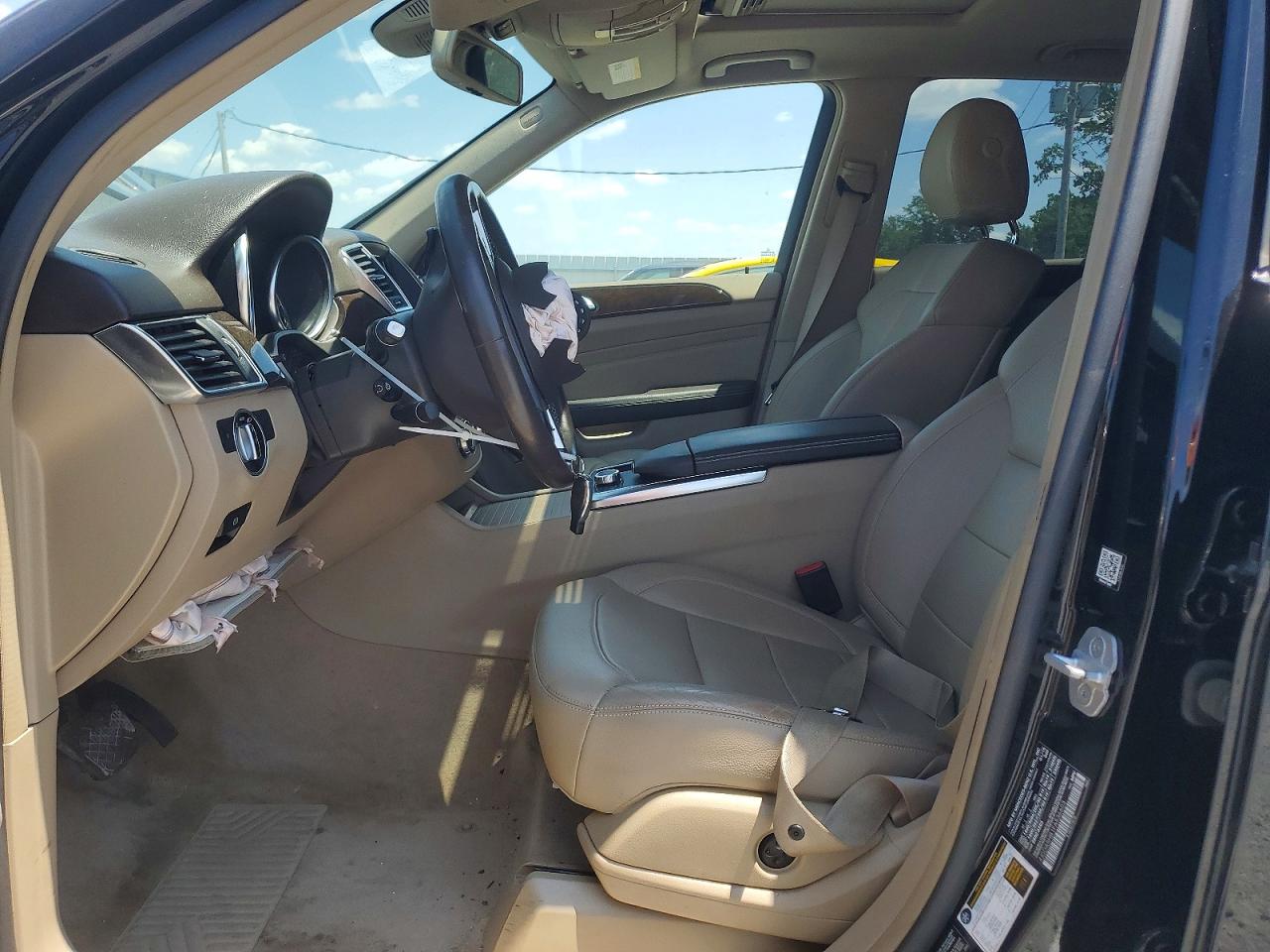2015 Mercedes-benz Ml 350 4matic Black vin: 4JGDA5HB1FA536603