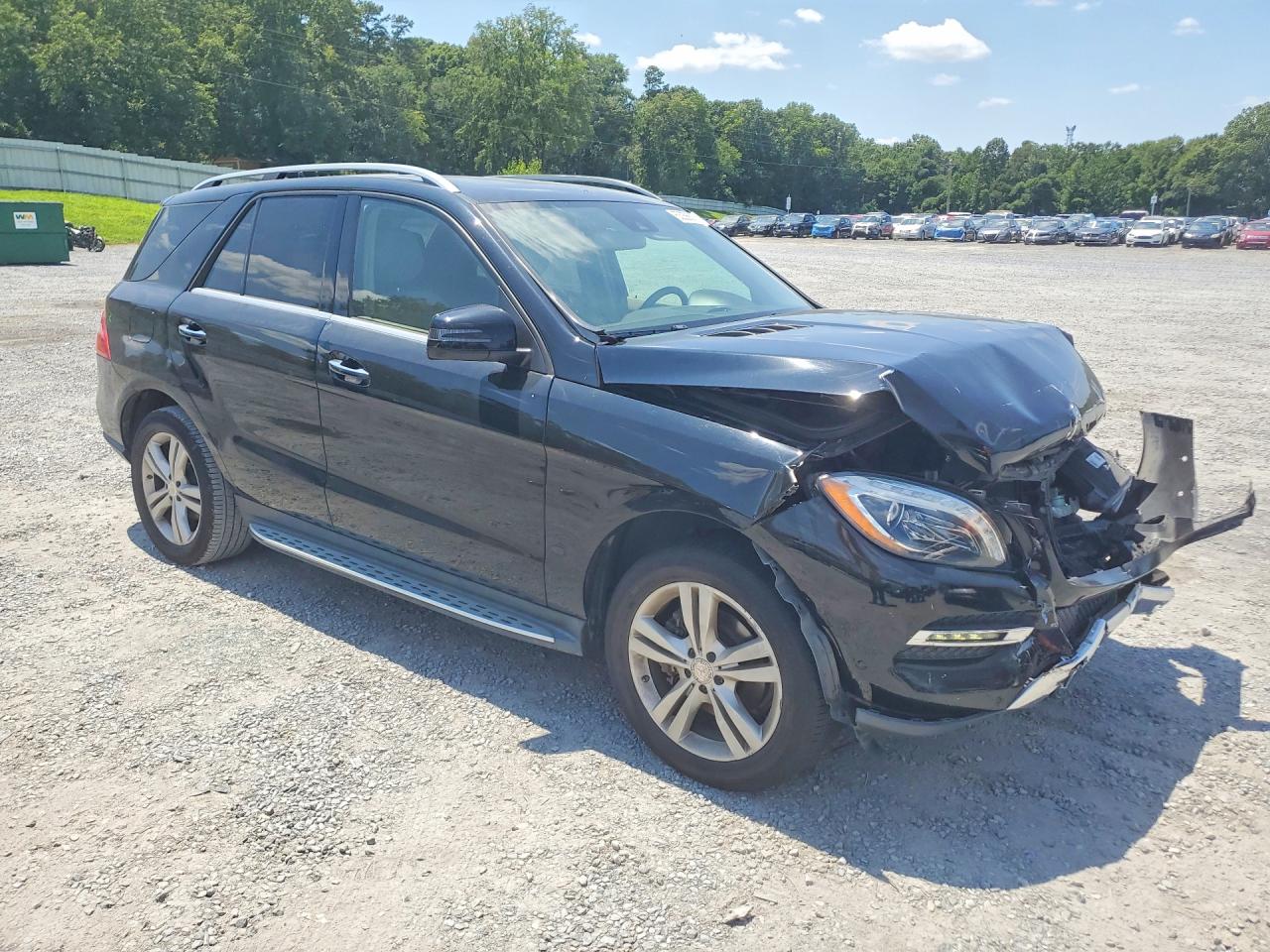 2015 Mercedes-benz Ml 350 4matic Black vin: 4JGDA5HB1FA536603